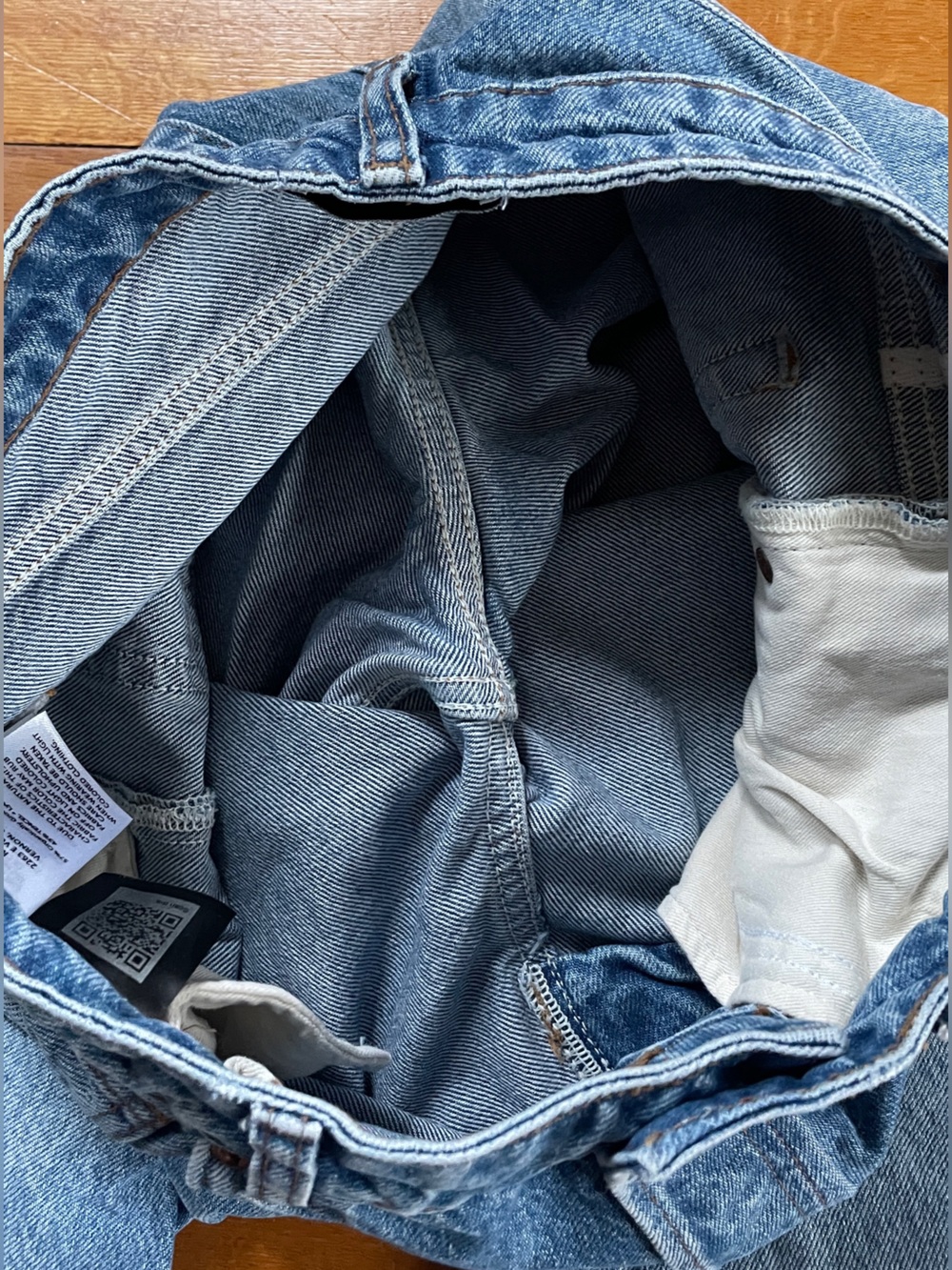 REFORMATION // Cynthia High Rise Straight Jeans size 29 short - Colorado wash - Picture 16 of 16